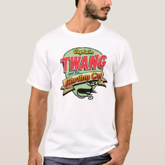 Camiseta Captain Twang and his Rhythm Cat