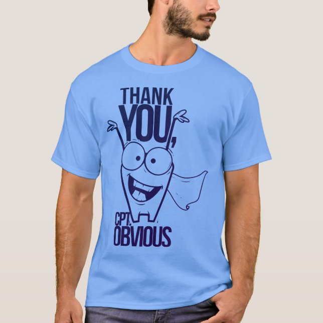 Camiseta Captian Óbvio (Frente)