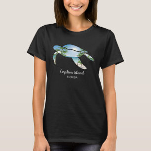 Camiseta Captiva Island Sea Turtle Souvenir ou Group Vacati