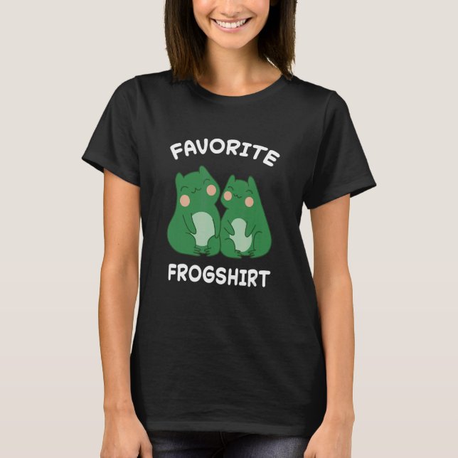 Camiseta Captura Anfíbia de Caçador de Sapos de sapo de Amo (Frente)