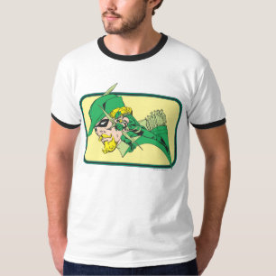 Camiseta Captura de Cabeça de Seta Verde