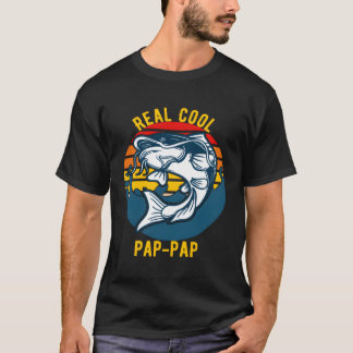 Camiseta Captura De Dias de os pais De Pesca Da Pap Real