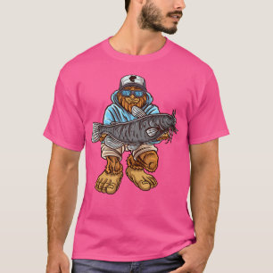 Camiseta Captura de peixes-espadilha