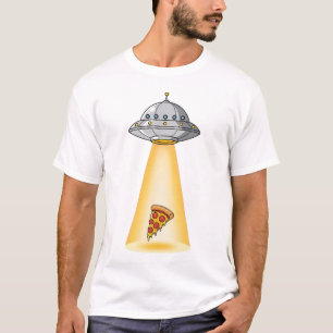 Camiseta Captura de Pizza Cósmica