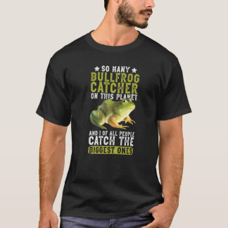 Camiseta Captura de Rã para Caçador e Apanhador de Rãs