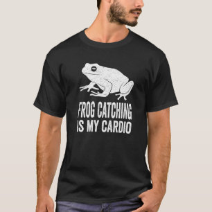Camiseta Captura de sapos e caça de sapos para caçador de g