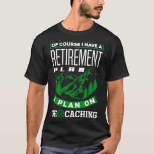 Camiseta Captura de Scavenger em Geocaching para uma Zona A