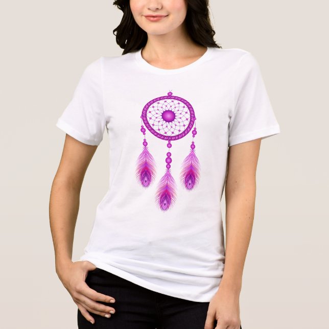 Camiseta Captura de Sonho Rosa (Frente)