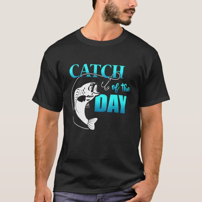 Camiseta Captura Do Pai De Pesca Do Amor (Frente)