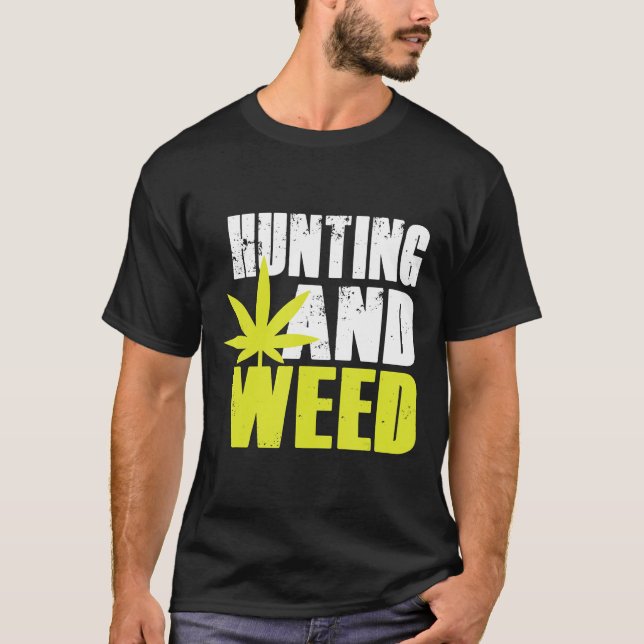 Camiseta Captura E Pote De Maconha Engraçado Por Erva (Frente)