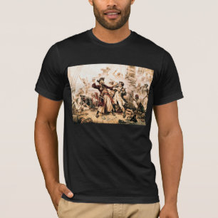 Camiseta Captura, Pirata Barba Negra, Vingança da Rainha An