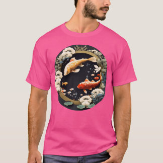 Camiseta Capturar A Magia E A Maravilha Do Peixe Koi E
