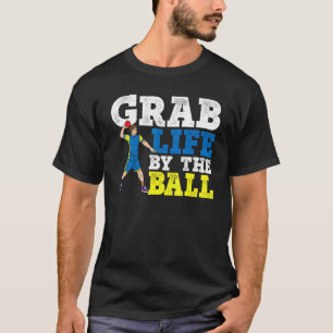 Camiseta Capturar A Vida Pelo Dip Dip Dip Dip Do Ball Dodge