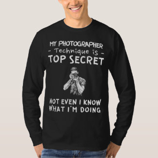 Camiseta Capturar o Mistério do Meu Fotógrafo Ultra Secreto