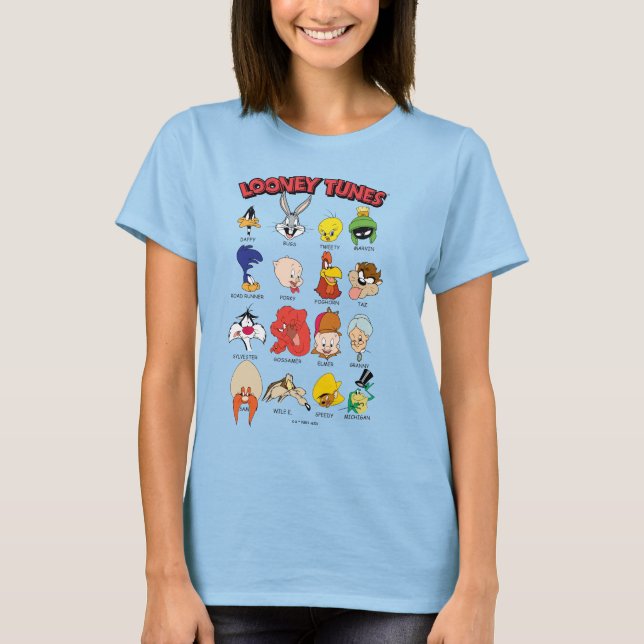 Camiseta Capturas de cabeça do LOONEY TUNES™ (Frente)