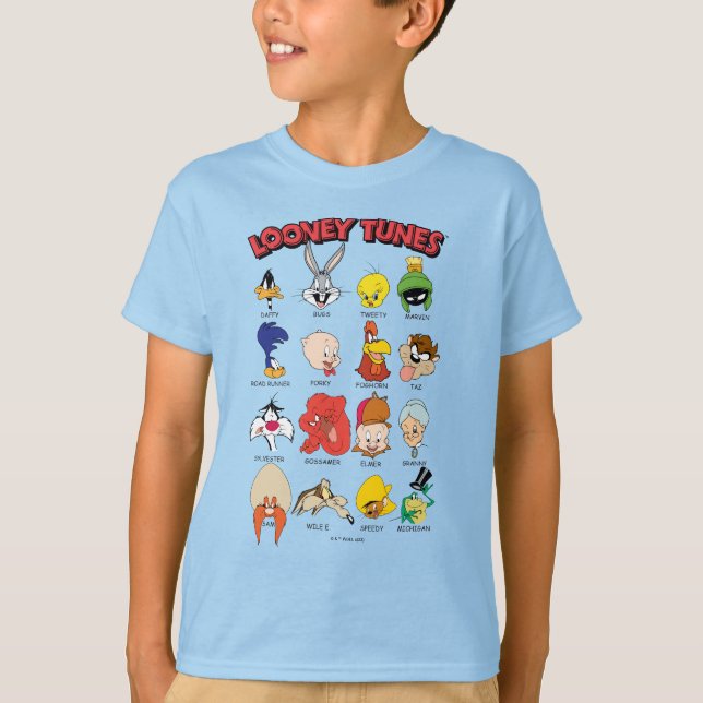 Camiseta Capturas de cabeça do LOONEY TUNES™ (Frente)