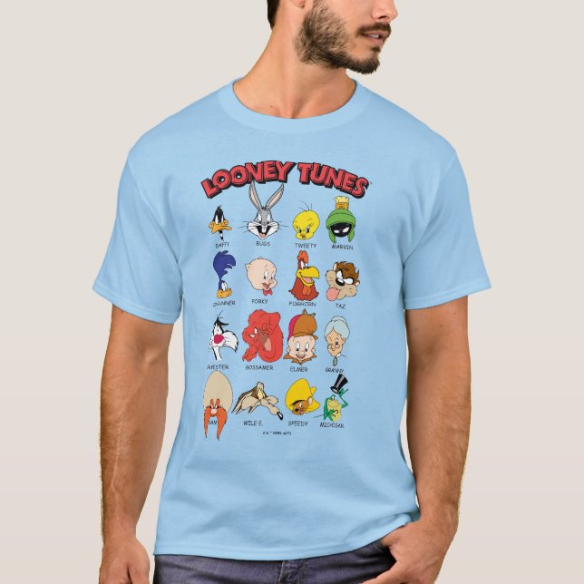 Camiseta Capturas de cabeça do LOONEY TUNES™ (Frente)