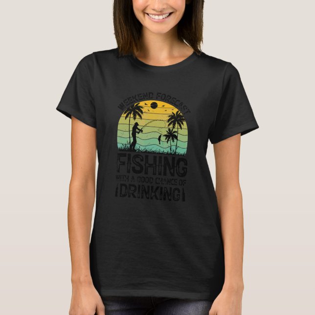 Camiseta Capturas De Peixes Bebendos (Frente)
