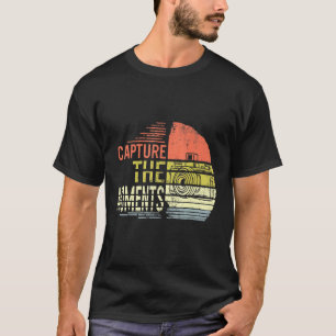 Camiseta Capture A Fotografia Do Fotógrafo Da Câmera Moment