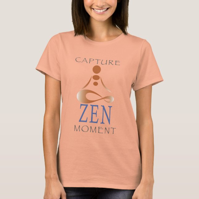 Camiseta Capture Zen Moment Sheer Womens Tee (Frente)