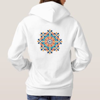 Camiseta capuche avec l'artisanat marocain