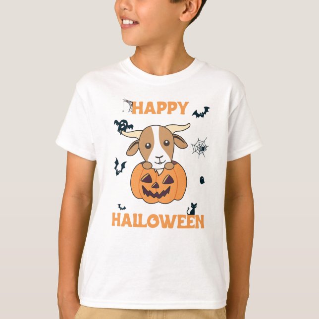 Camiseta Capuchinho Feliz Halloween (Frente)