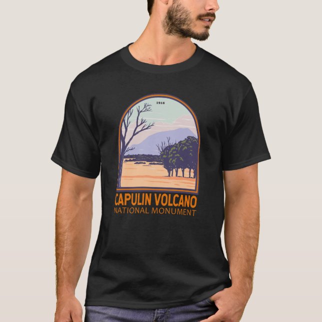 Camiseta Capulin Volcano National Monument Vintage (Frente)