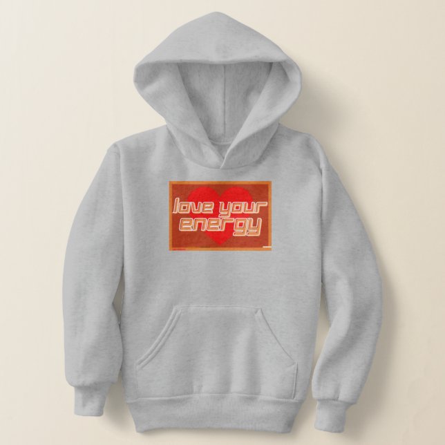 Camiseta capuz "AME SUA ENERGIA" (Postura )