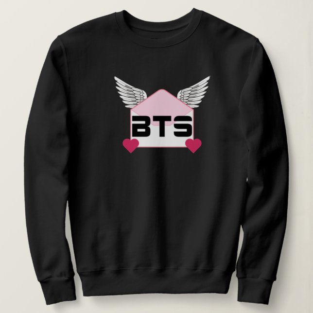 Camiseta Capuz Bangtan Aura (Frente do Design)