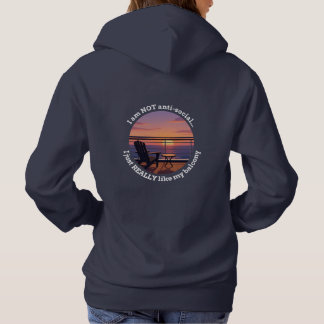 Camiseta Capuz de Balcão de Cruzeiros Introvertido