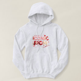 Camiseta Capuz de Estilo de Fio Falso de Mãe Icônica – Roup