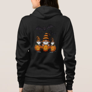 Camiseta Capuz de Gnome de Halloween Adulto com Zíper