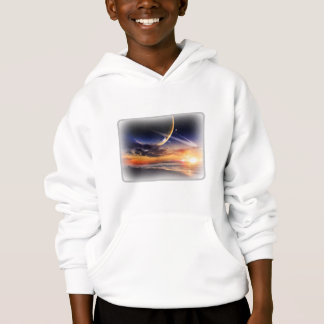 Camiseta Capuz de Manga Comprida Infantil Horizonte do Plan