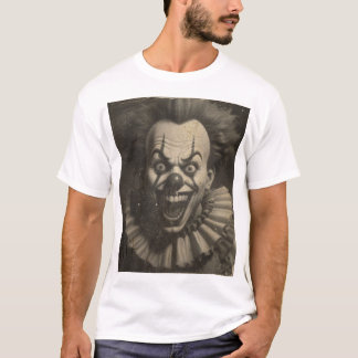 Camiseta capuz de palhaço
