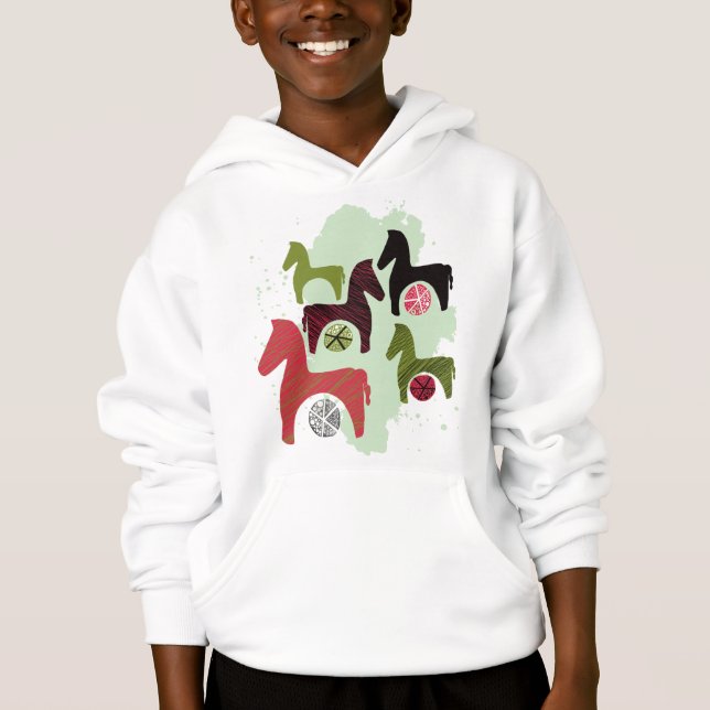 Camiseta Capuz de Pônei (Frente)