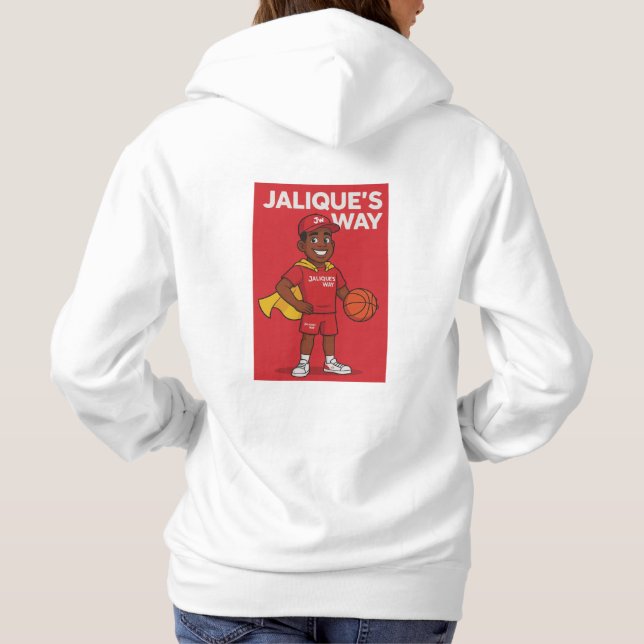 Camiseta Capuz de Super-Herói (Verso)