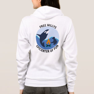 Camiseta Capuz do Acampamento Free Willy