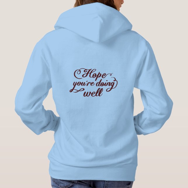 Camiseta ​Capuz Esperamos Que Você Esteja Bem (Verso)
