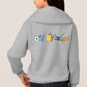 Camiseta capuz infantil