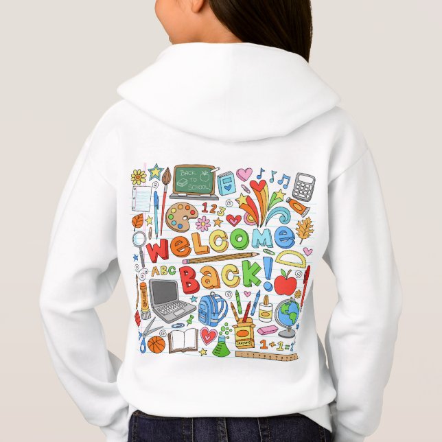 Camiseta capuz infantil (Verso)