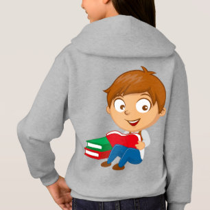 Camiseta capuz infantil