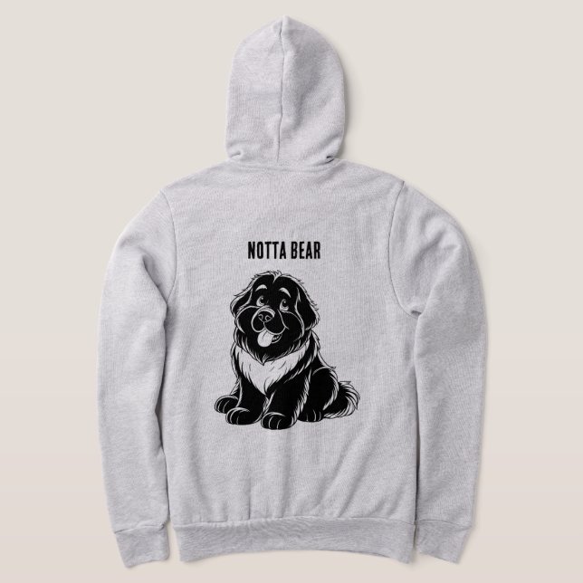 Camiseta Capuz Notta Bear (Postura das costas)
