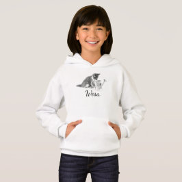 Camiseta capuz siamês