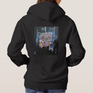 Camiseta Capuzes com Olhos de Arte Abstrata