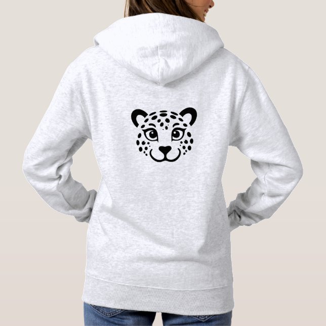 Camiseta capuzes-leopardo (Verso)