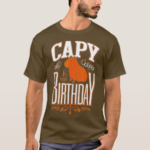 Camiseta Capy Birthday