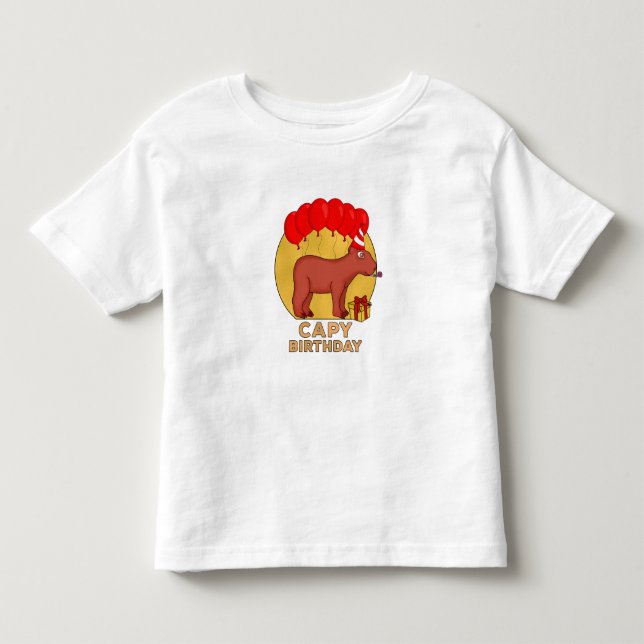 Camiseta Capy Birthday (Frente)