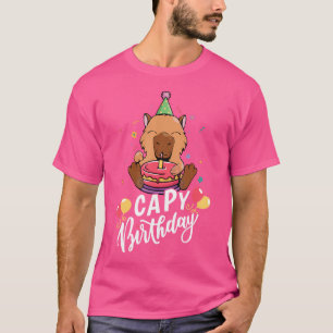 Camiseta Capy Birthday Capybara