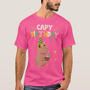 Camiseta Capy Birthday Capybara