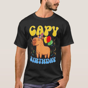 Camiseta Capy Birthday Capybara